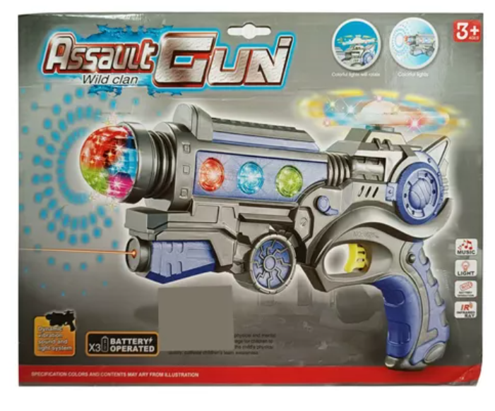 Miniatura 4 de Pistola Infrarroja Con Luz Y Sonido